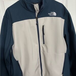 The North Face Men's Blue and tanJacket